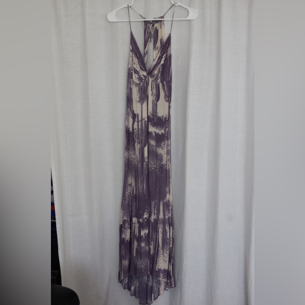 Purple Summery Maxi Dress